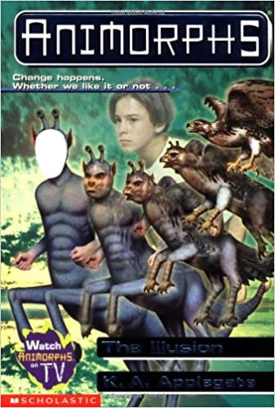Book cover for "The Illusion" by Katherine KA Applegate