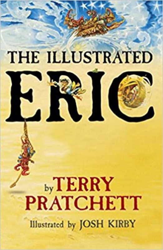 Book cover for "The Illustrated Eric" by Terry Pratchett