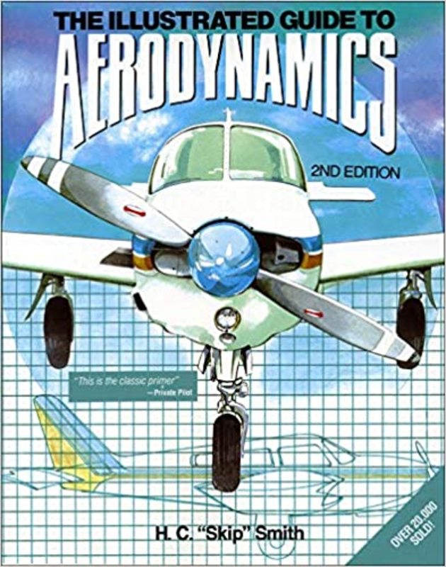 Book cover for "The Illustrated Guide to Aerodynamics" by Hubert Smith