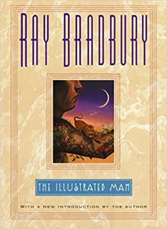 Book cover for "The Illustrated Man" by Ray Bradbury