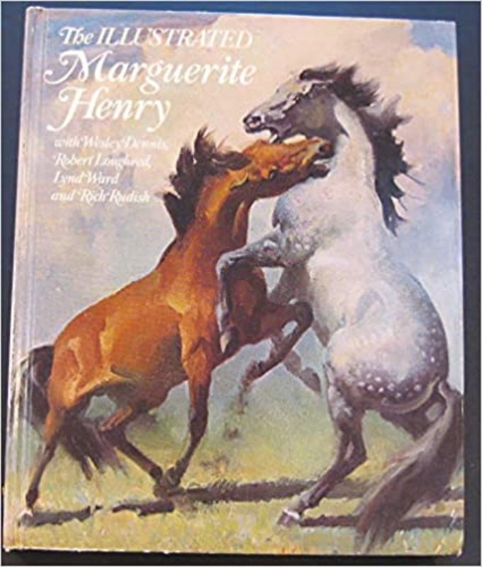 Book cover for "The Illustrated Marguerite Henry" by Marguerite Henry