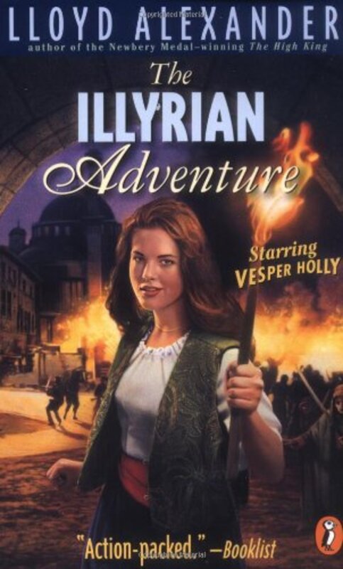 Book cover for "The Illyrian Adventure" by Lloyd Alexander