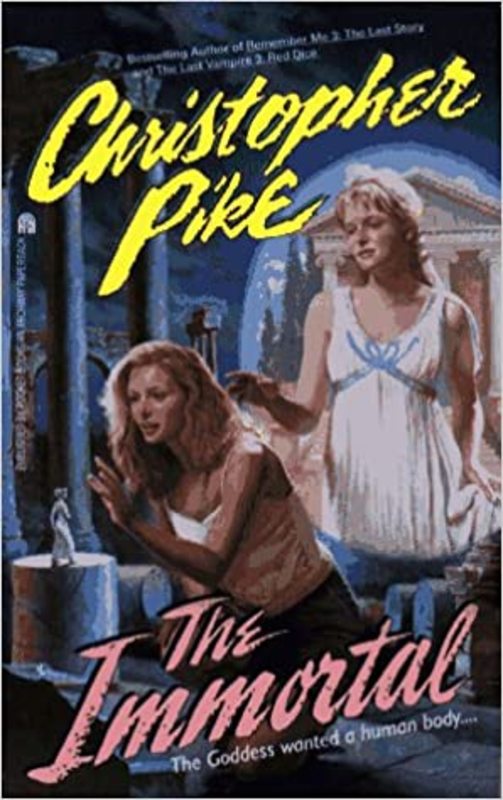 Book cover for "The Immortal" by Christopher Pike