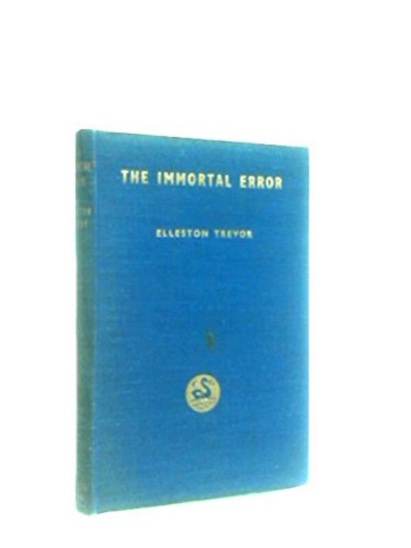 Book cover for "The Immortal Error" by Adam Hall