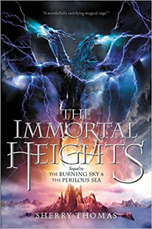 Book cover for "The Immortal Heights" by Sherry Thomas