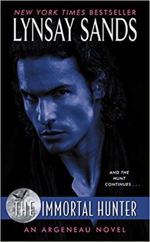Book cover for "The Immortal Hunter" by Lynsay Sands