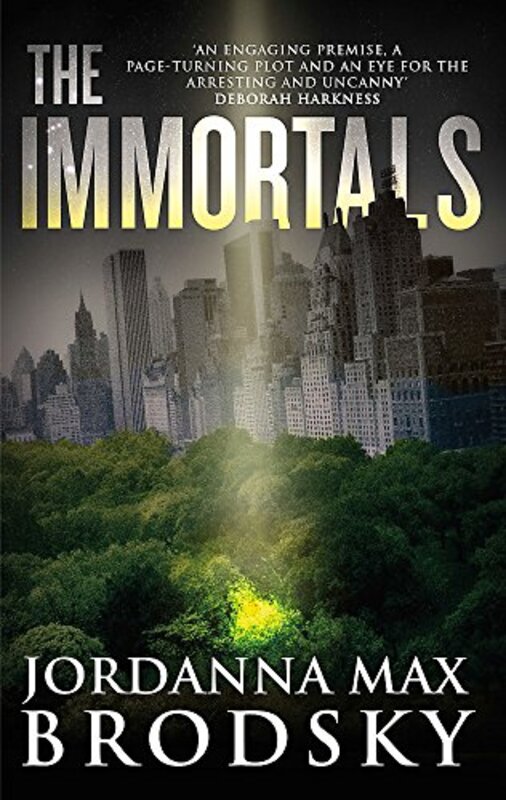 Book cover for "The Immortals" by Jordanna Max Brodsky
