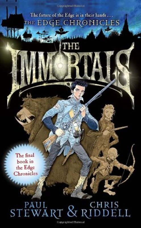 Book cover for "The Immortals" by Paul Stewart