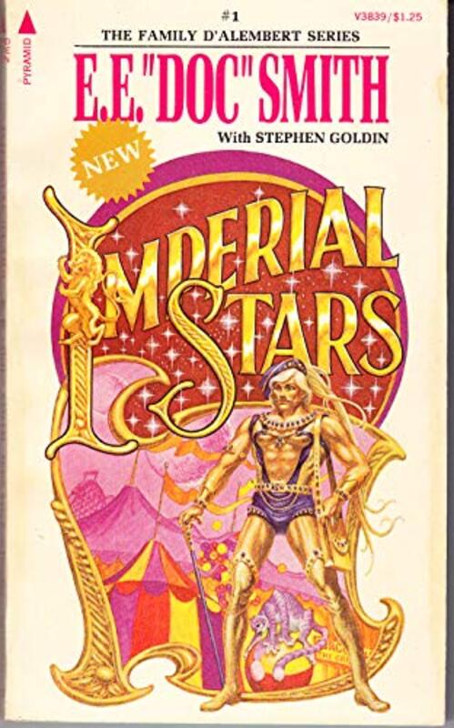 Book cover for "The Imperial Stars" by EE Doc Smith