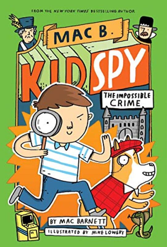 Book cover for "The Impossible Crime" by Mac Barnett