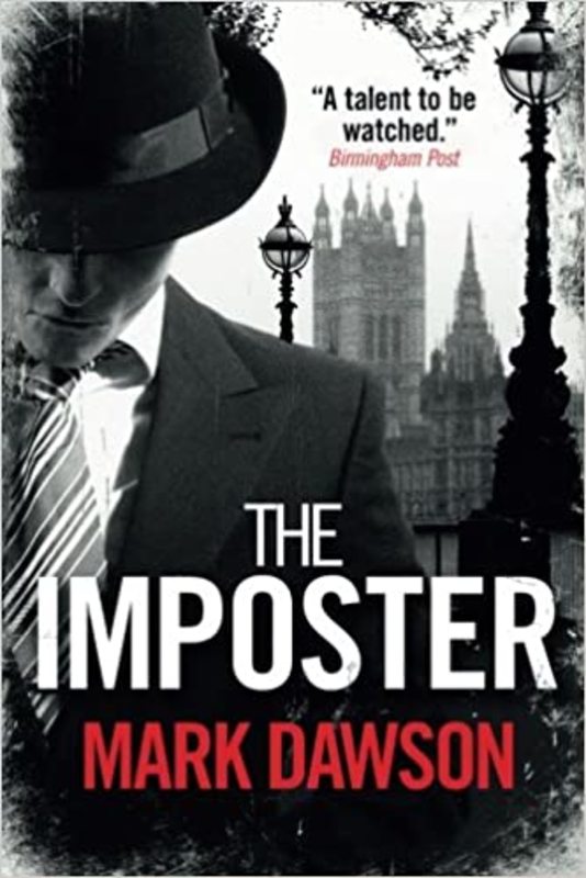 Book cover for "The Imposter" by Mark Dawson