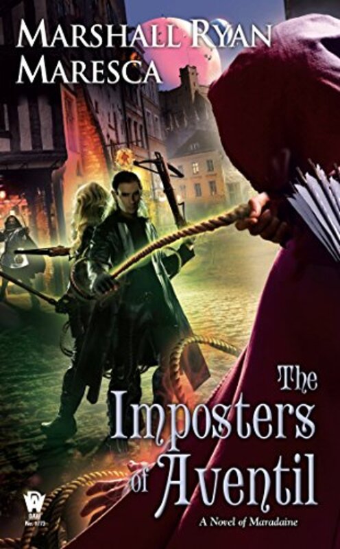Book cover for "The Imposters of Aventil" by Marshall Ryan Maresca