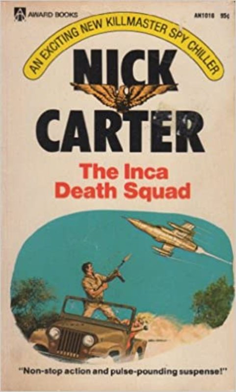 Book cover for "The Inca Death Squad" by Martin Cruz Smith