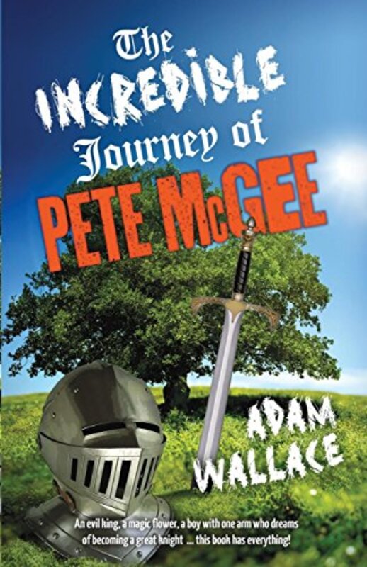 Book cover for "The Incredible Journey of Pete McGee" by Adam Wallace