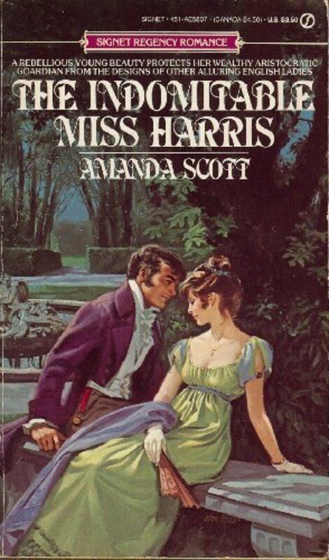 Book cover for "The Indomitable Miss Harris" by Lynne Scott Drennan