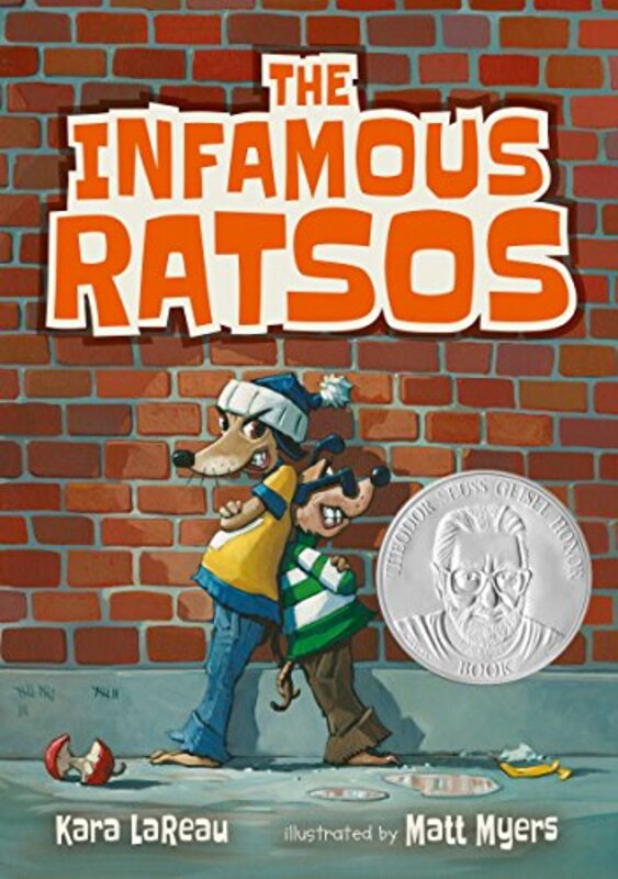 Book cover for "The Infamous Ratsos" by Kara Lareau