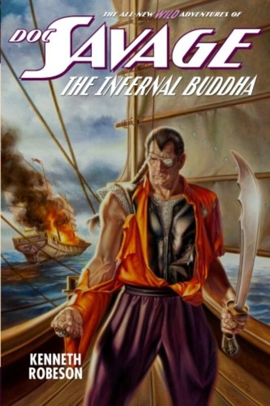 Book cover for "The Infernal Buddha" by Kenneth Robeson