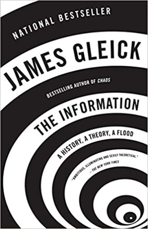 Book cover for "The Information" by James Gleick