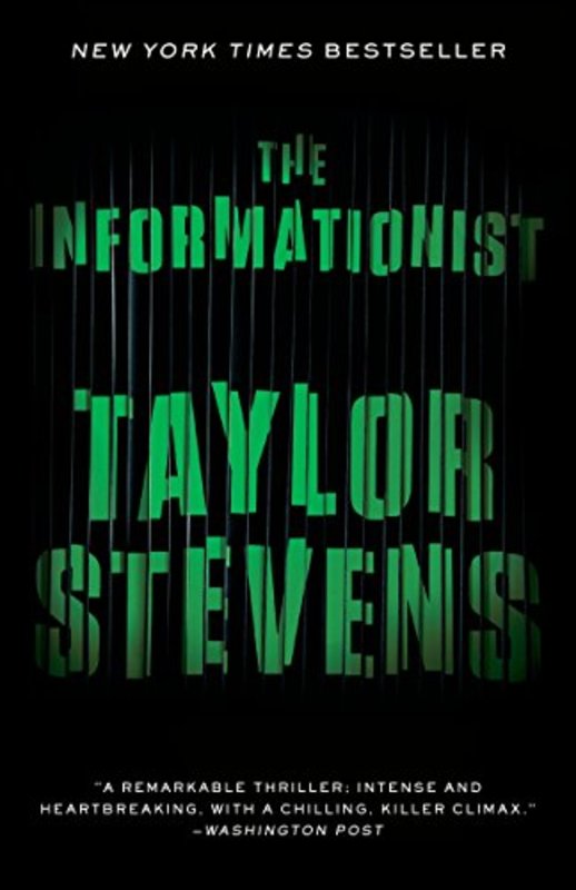 Book cover for "The Informationist" by Taylor Stevens