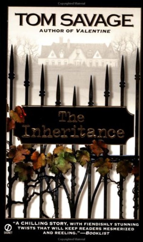 Book cover for "The Inheritance" by Tom Savage