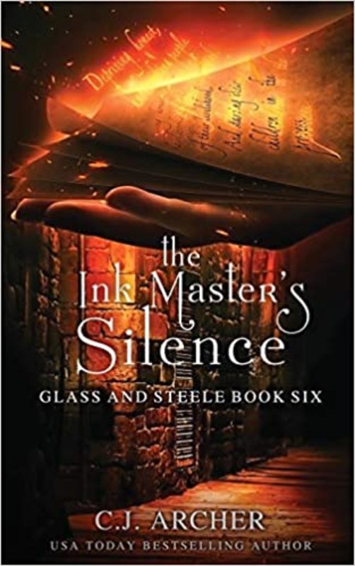 Book cover for "The Ink Master's Silence" by CJ Archer