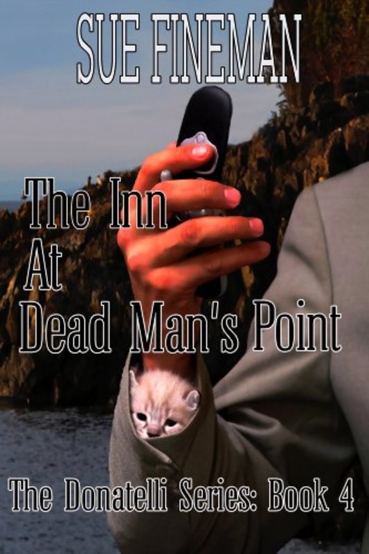 Book cover for "The Inn at Dead Man's Point" by Sue Fineman