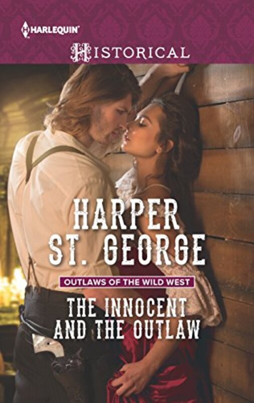 Book cover for "The Innocent and the Outlaw" by Harper St George