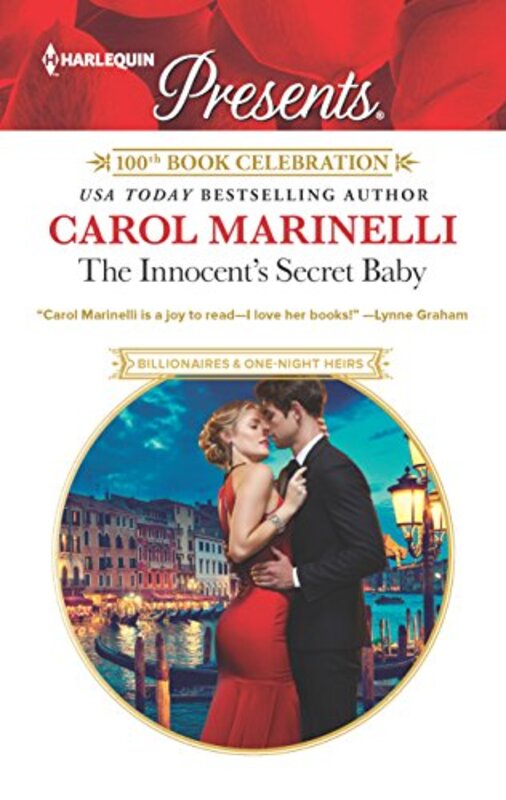 Book cover for "The Innocent's Secret Baby" by Carol Marinelli