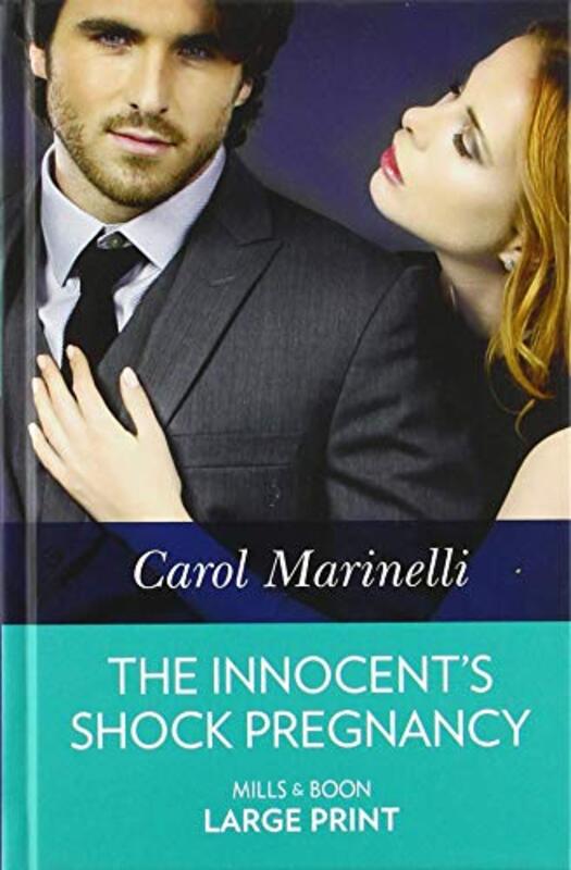Book cover for "The Innocent's Shock Pregnancy" by Carol Marinelli