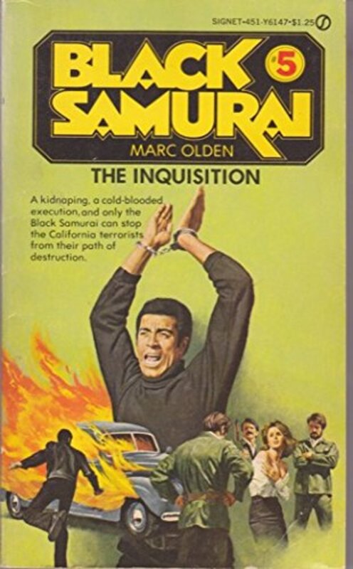 Book cover for "The Inquisition" by Marc Olden