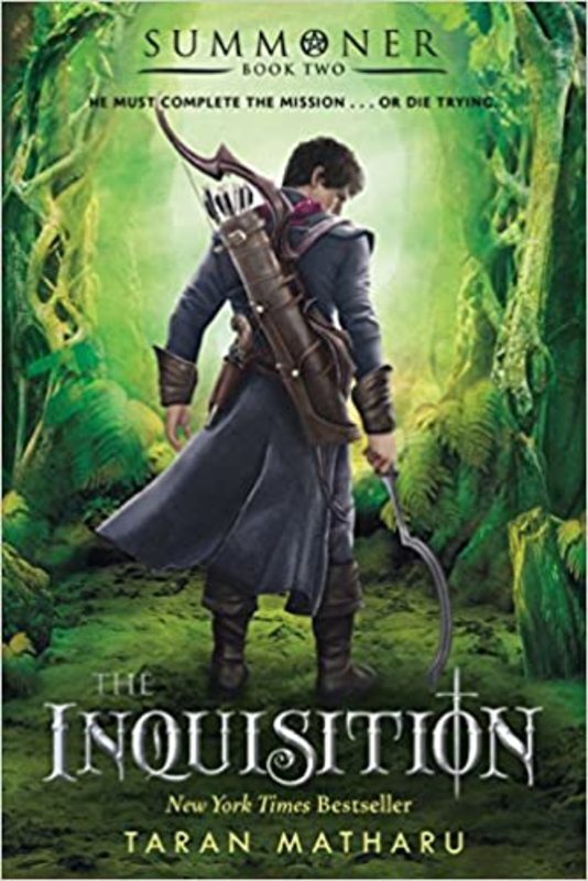 Book cover for "The Inquisition" by Taran Matharu