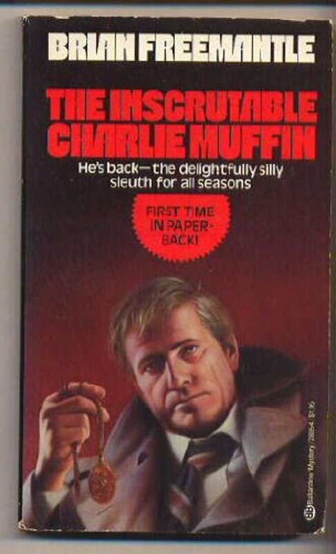 Book cover for "The Inscrutable Charlie Muffin" by Brian Freemantle