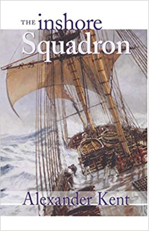Book cover for "The Inshore Squadron" by Douglas Reeman