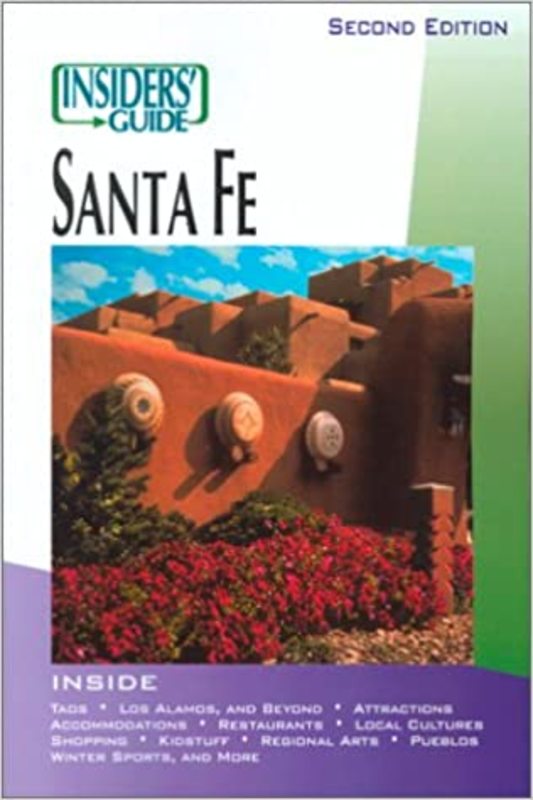 Book cover for "Insiders' Guide to Santa Fe" by Anne Hillerman