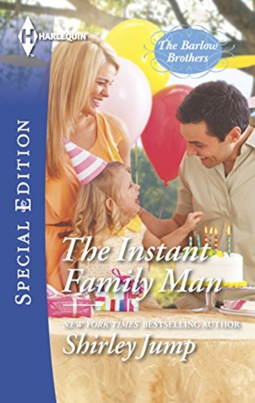 Book cover for "The Instant Family Man" by Shirley Jump