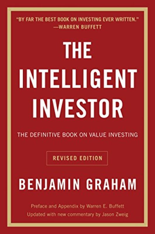 Book cover for "The Intelligent Investor" by Benjamin Graham