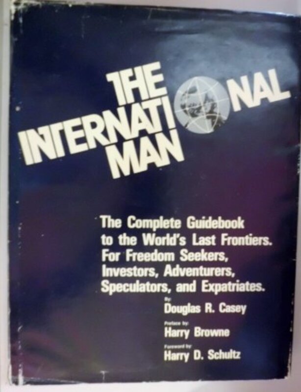 Book cover for "The International Man" by Douglas R Casey
