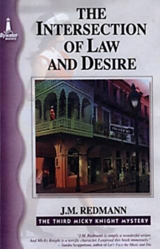 Book cover for "The Intersection of Law and Desire" by JM Redmann