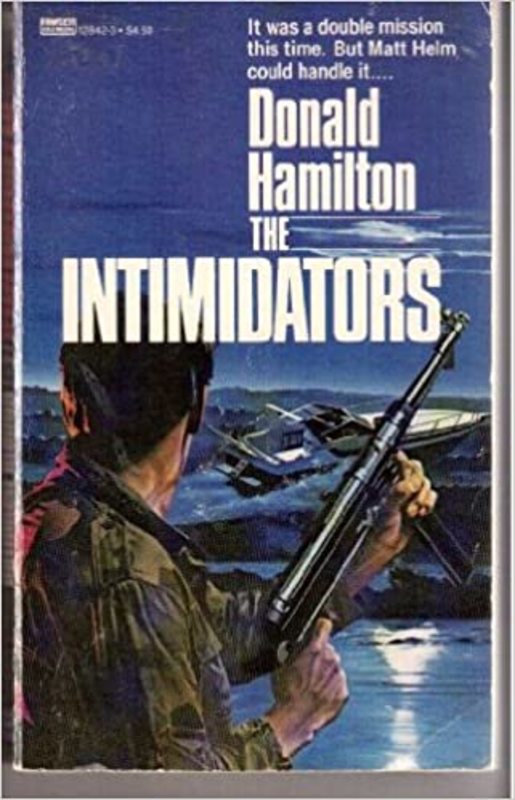 Book cover for "The Intimidators" by Donald Hamilton