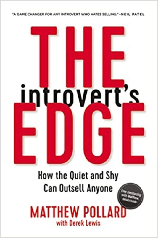 Book cover for "The Introvert's Edge" by Matthew Pollard