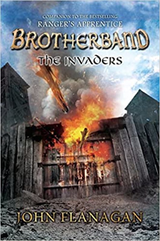 Book cover for "The Invaders" by John Flanagan