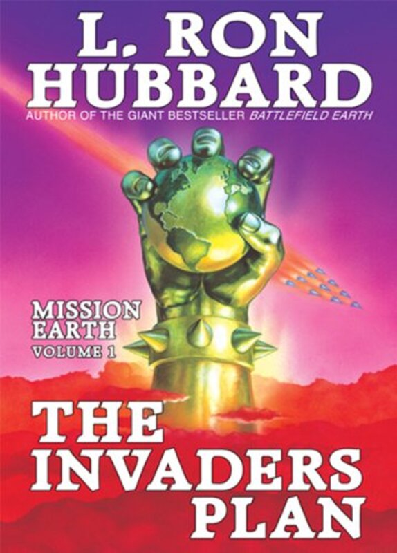 Book cover for "The Invaders Plan" by L Ron Hubbard