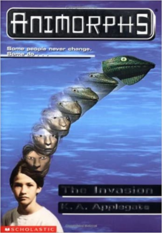 Book cover for "The Invasion" by Katherine KA Applegate