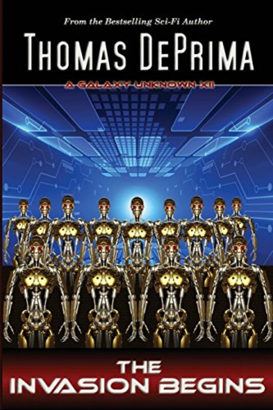 Book cover for "The Invasion Begins" by Thomas DePrima