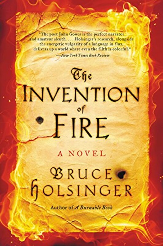 Book cover for "The Invention of Fire" by Bruce Holsinger