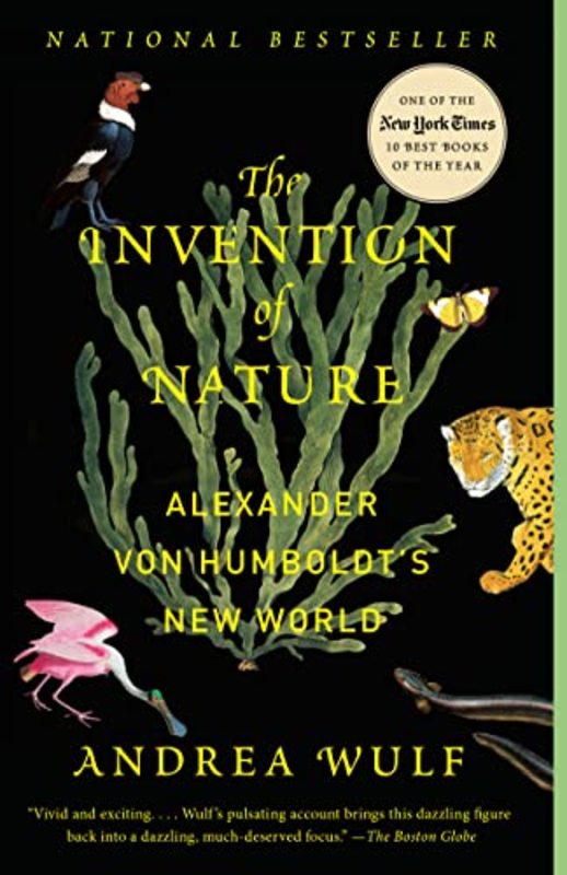Book cover for "The Invention of Nature" by Andrea Wulf