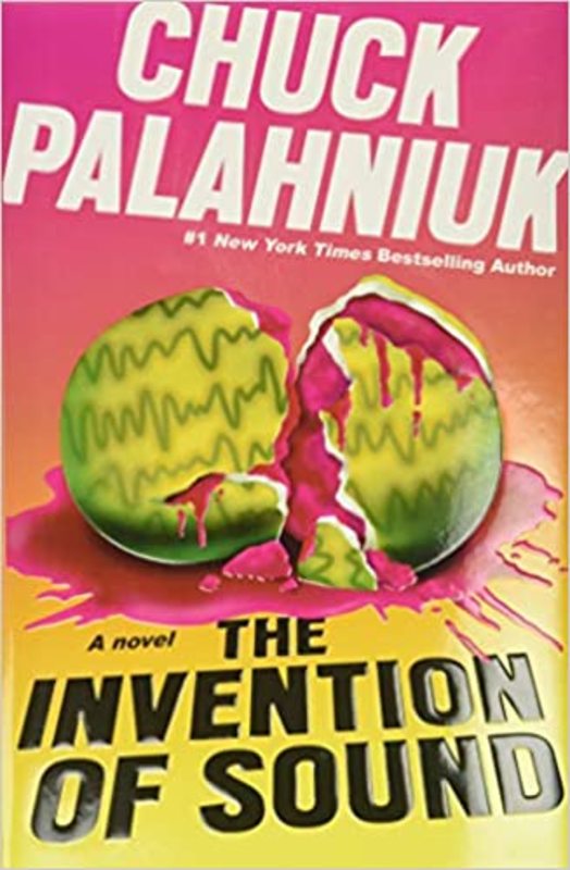 Book cover for "The Invention of Sound" by Chuck Palahniuk