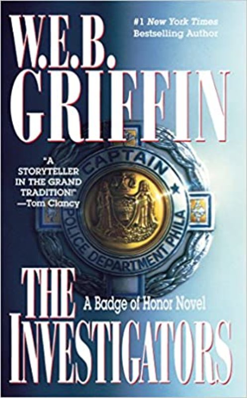 Book cover for "The Investigators" by W.E.B. Griffin
