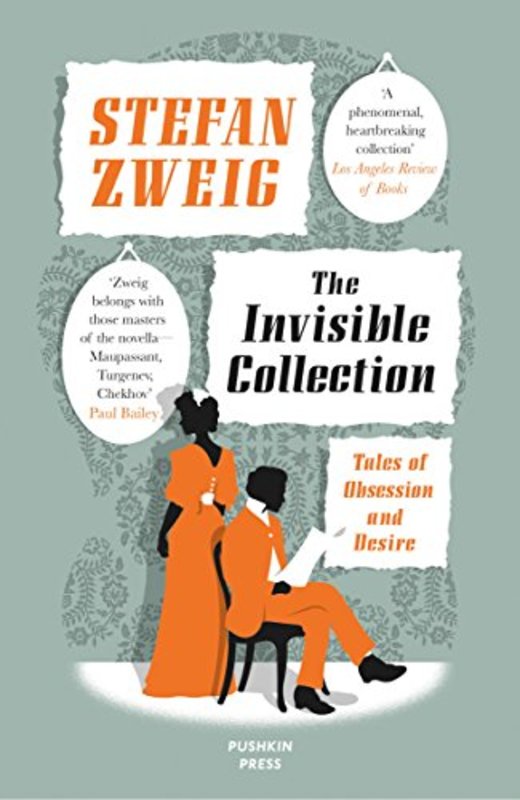 Book cover for "The Invisible Collection" by Stefan Zweig