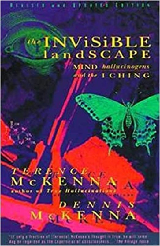 Book cover for "The Invisible Landscape" by Terence McKenna